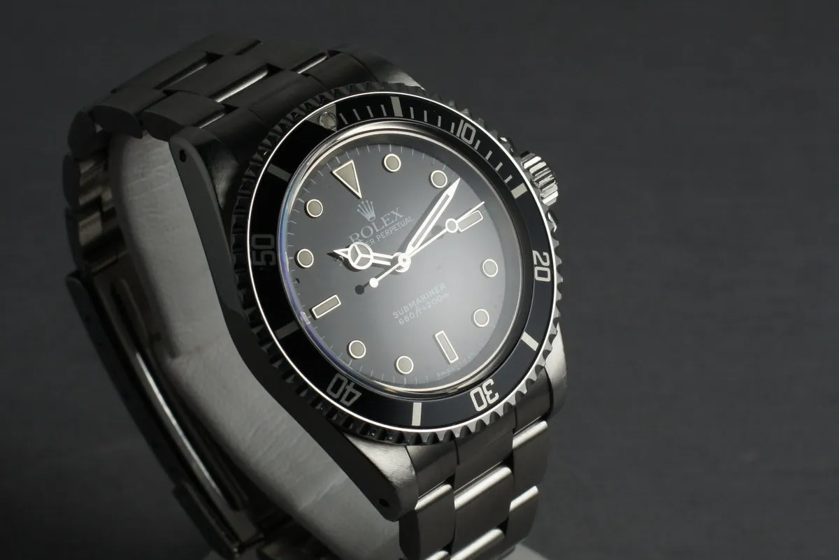 Rolex Submariner 5513 with WG surrounds