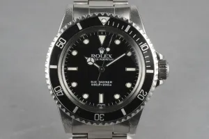 Rolex Submariner 5513 with  WG surrounds