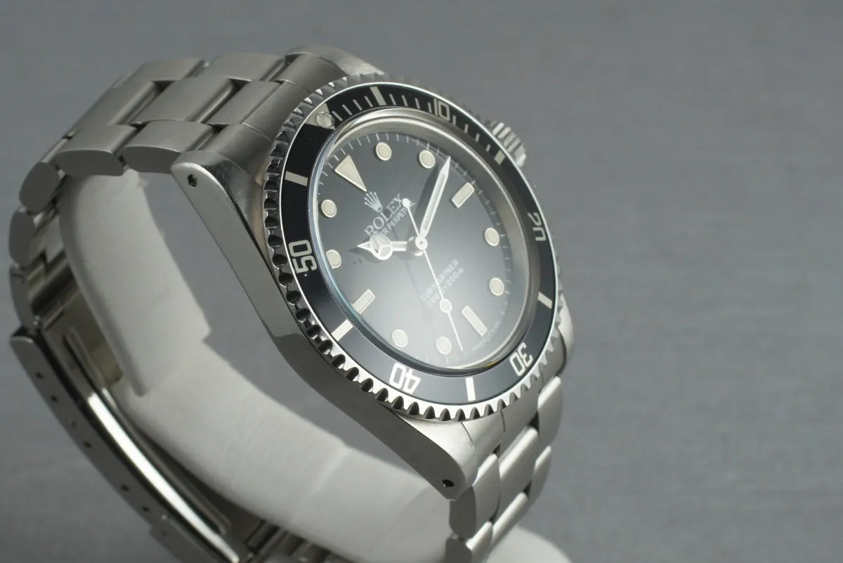 Rolex Submariner 5513 with WG surrounds
