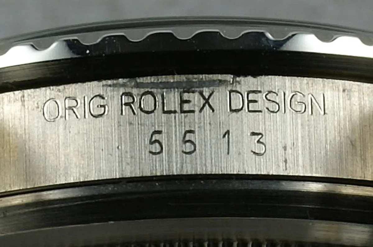 Rolex Submariner Dial  5513 WG surrounds on NATO