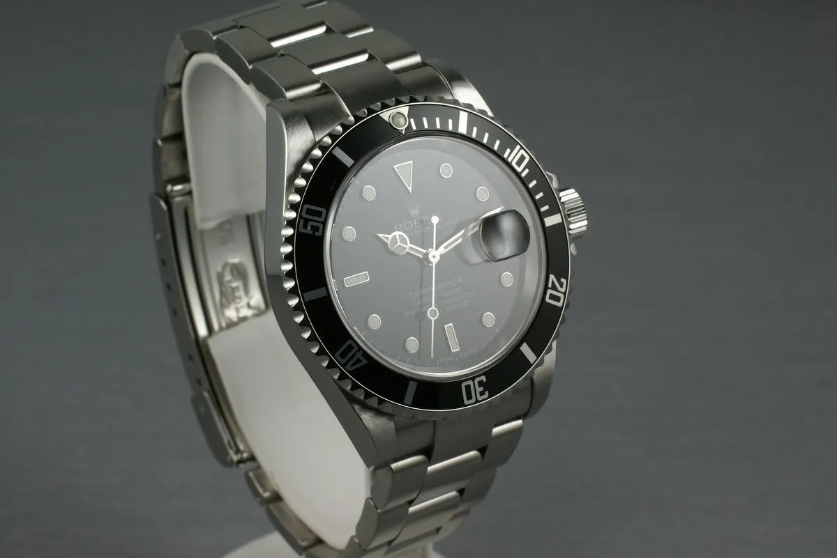 Rolex Submariner “Regatta Award” 16610