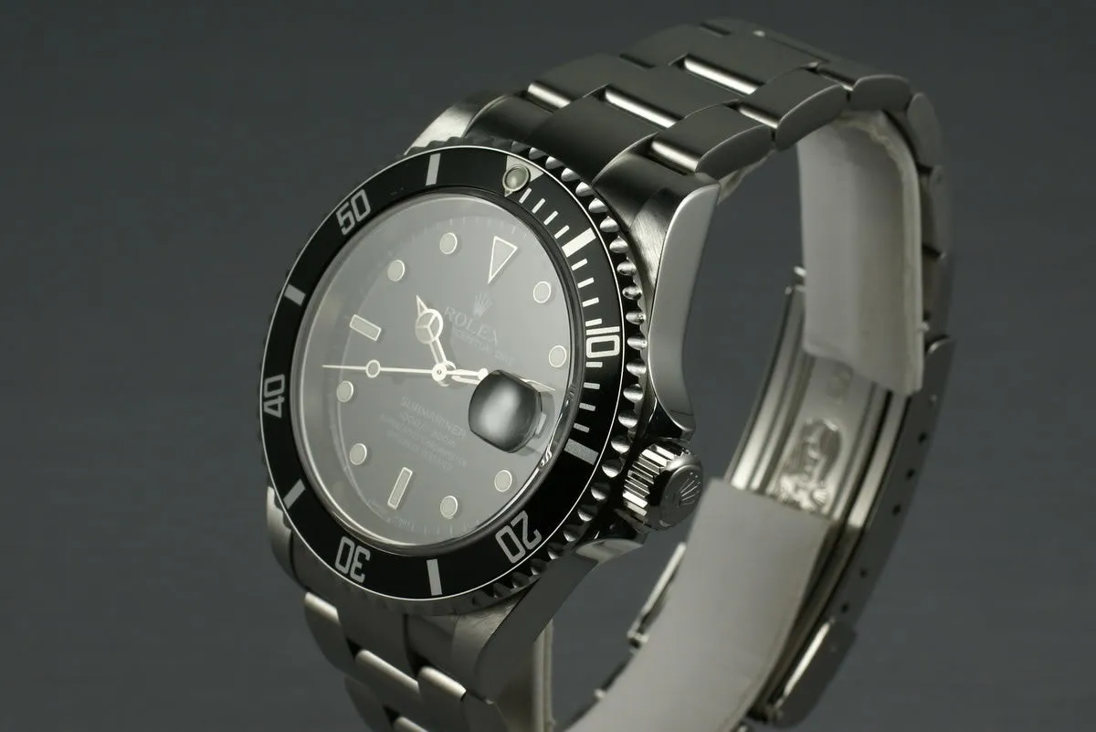 Rolex Submariner “Regatta Award” 16610