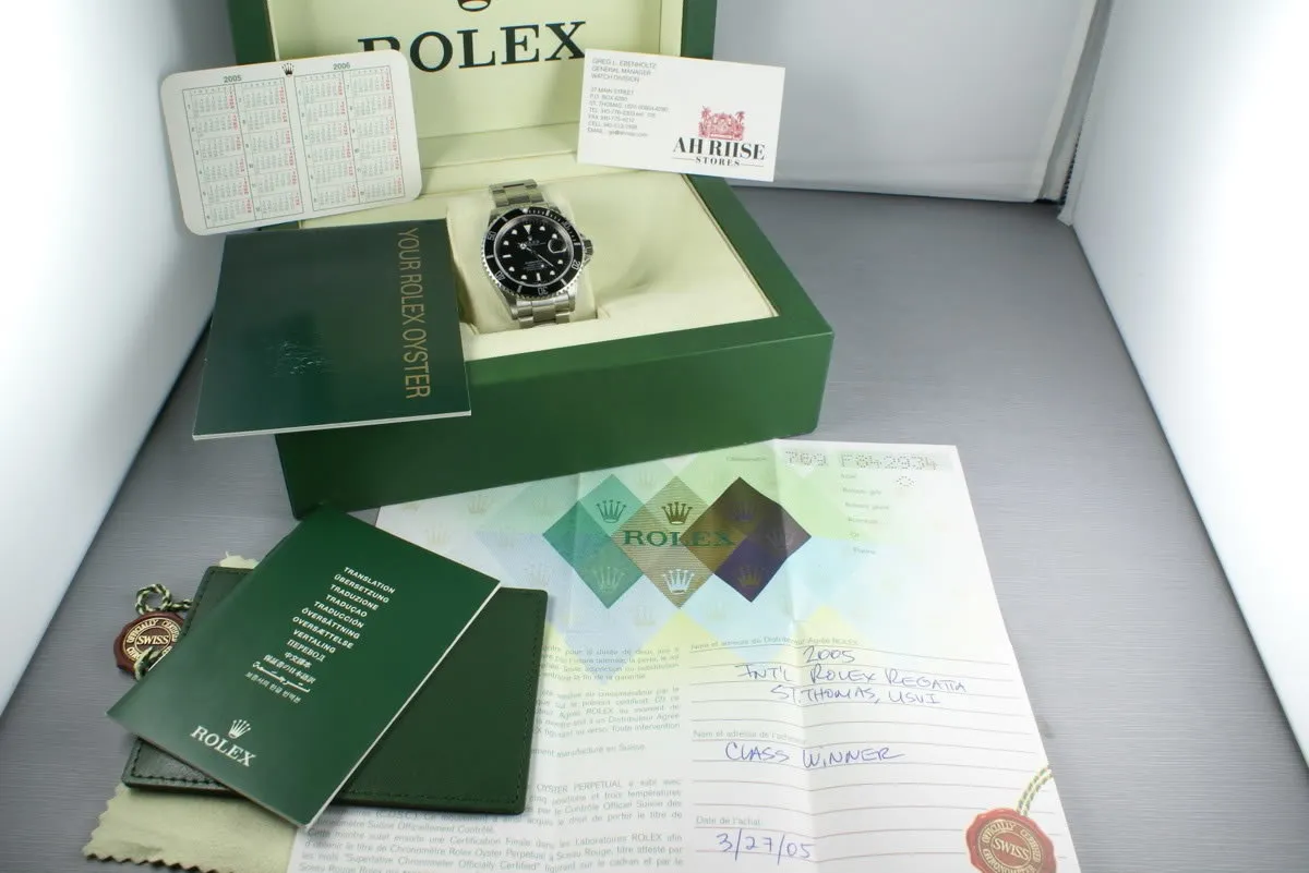 Rolex Submariner “Regatta Award” 16610