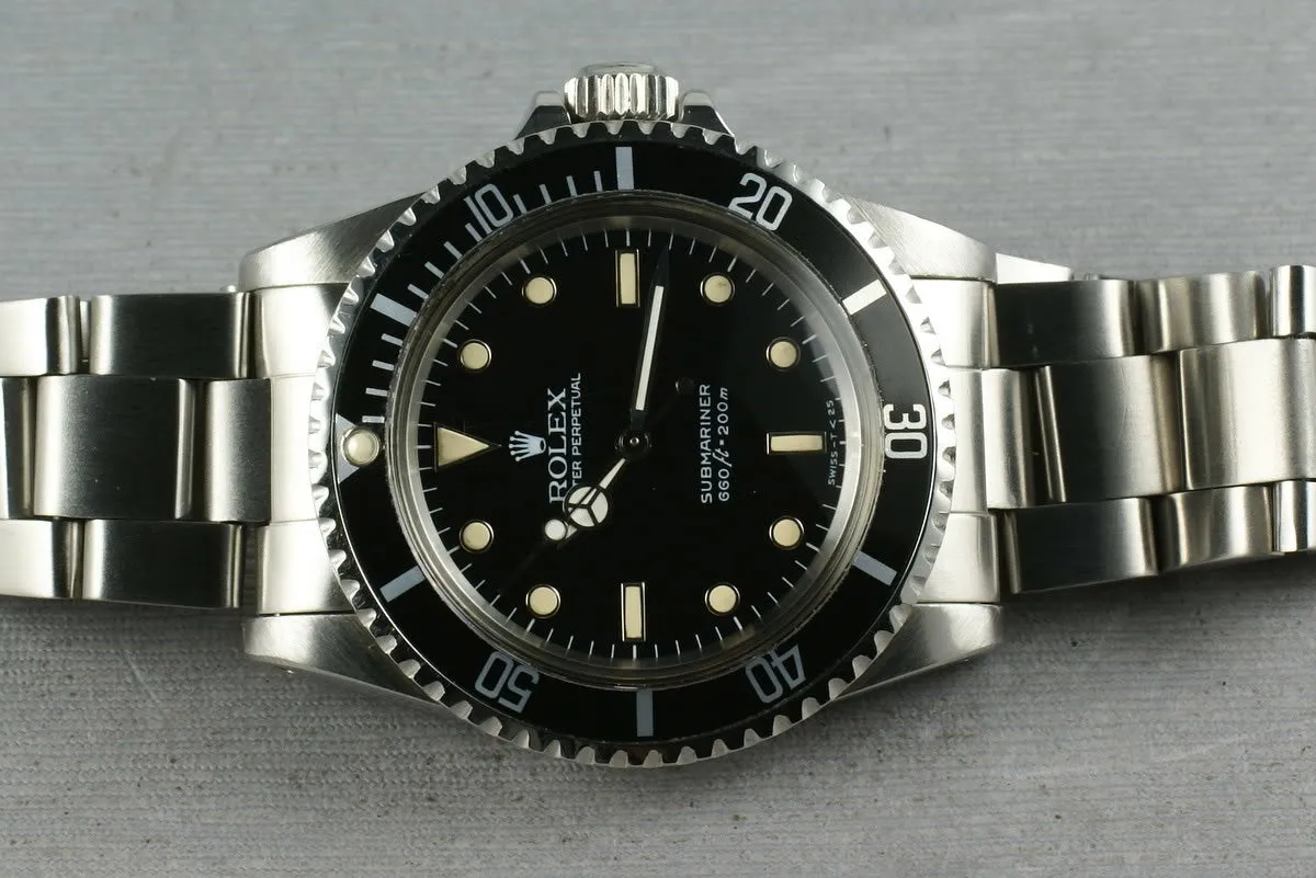 Rolex Submariner SPIDER Dial 5513