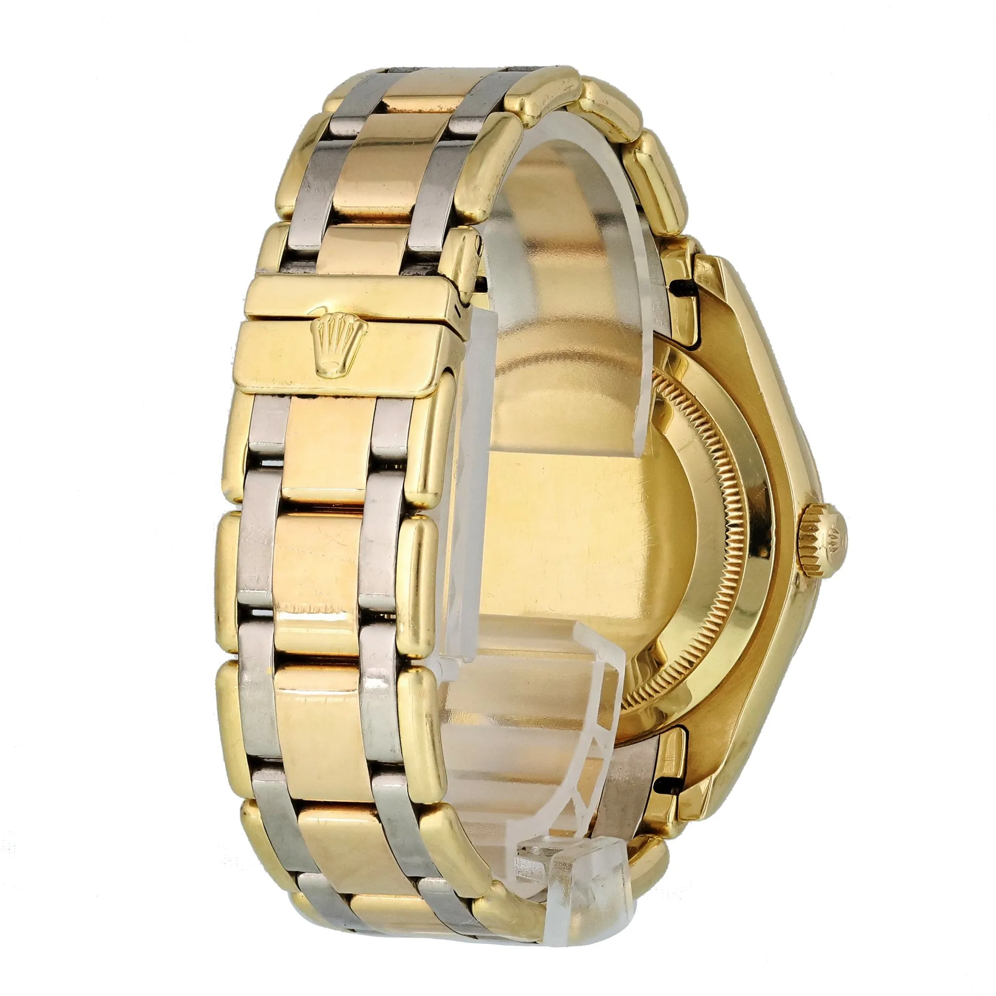 Rolex Tridor Day Date Perlmaster 18948 Mens Watch