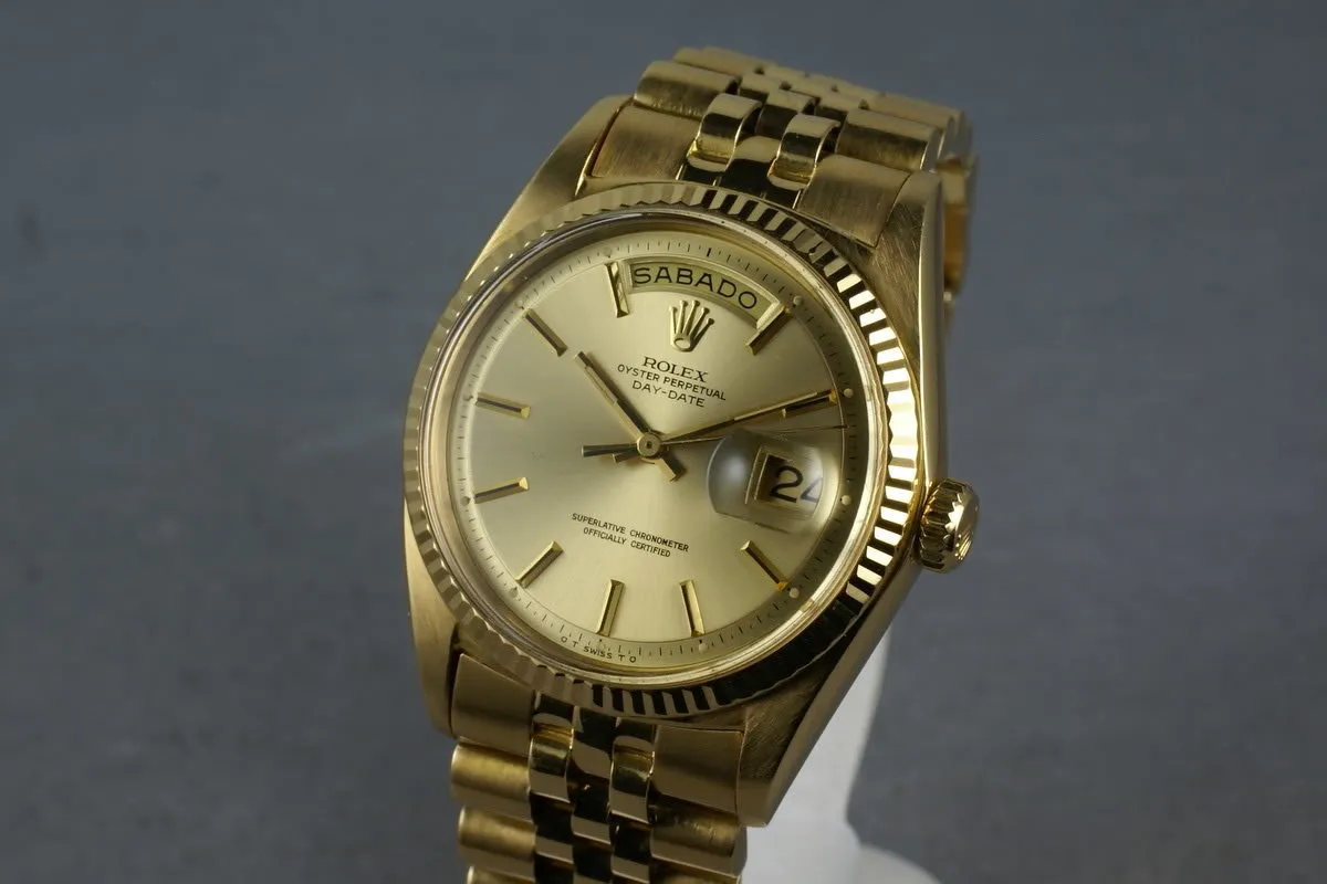 Rolex Vintage YG President 1803