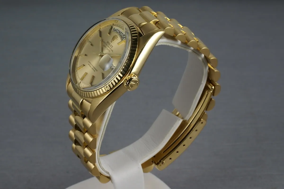 Rolex Vintage YG President 1803