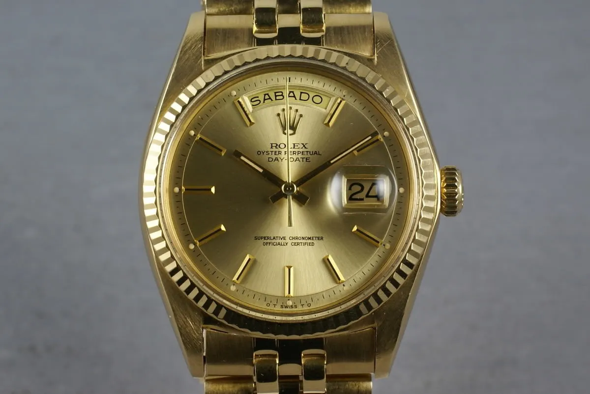 Rolex Vintage YG President 1803