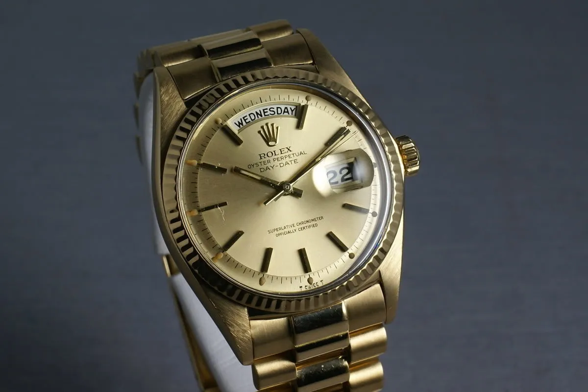 Rolex Vintage YG President 1803