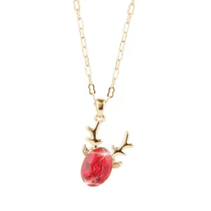 Rosy Rudolph Pendant