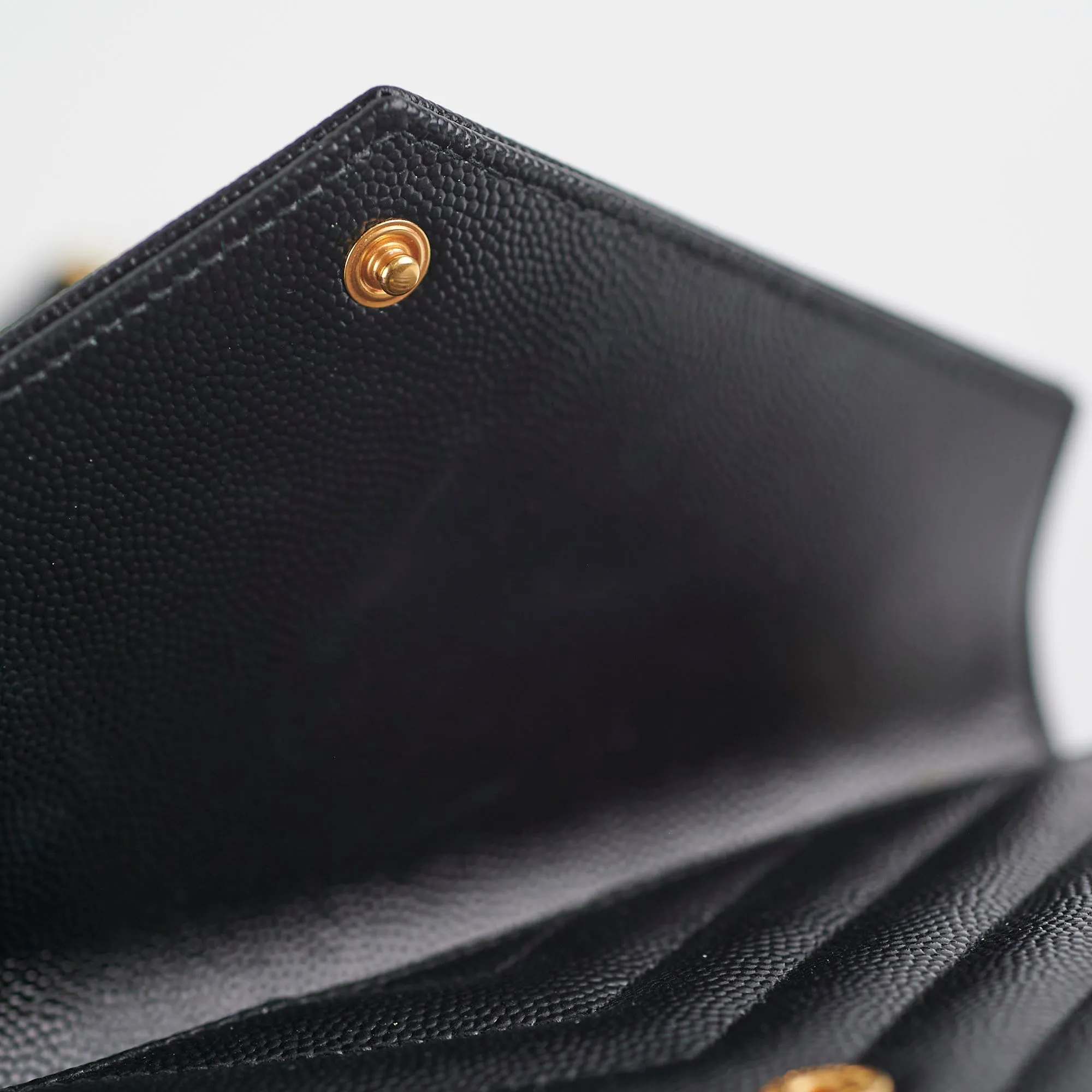 Saint Laurent Wallet On Chain Black
