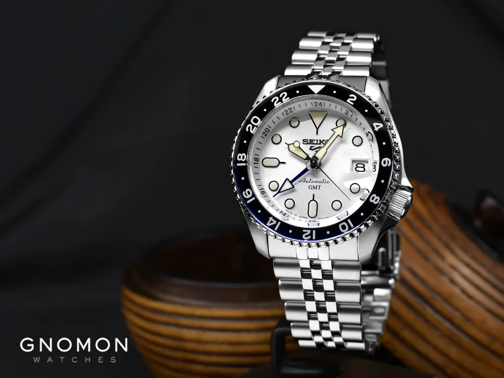 Seiko 5 Sports GMT Series White Ref. SBSC017
