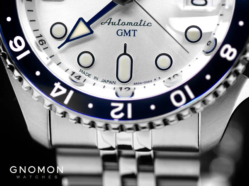 Seiko 5 Sports GMT Series White Ref. SBSC017