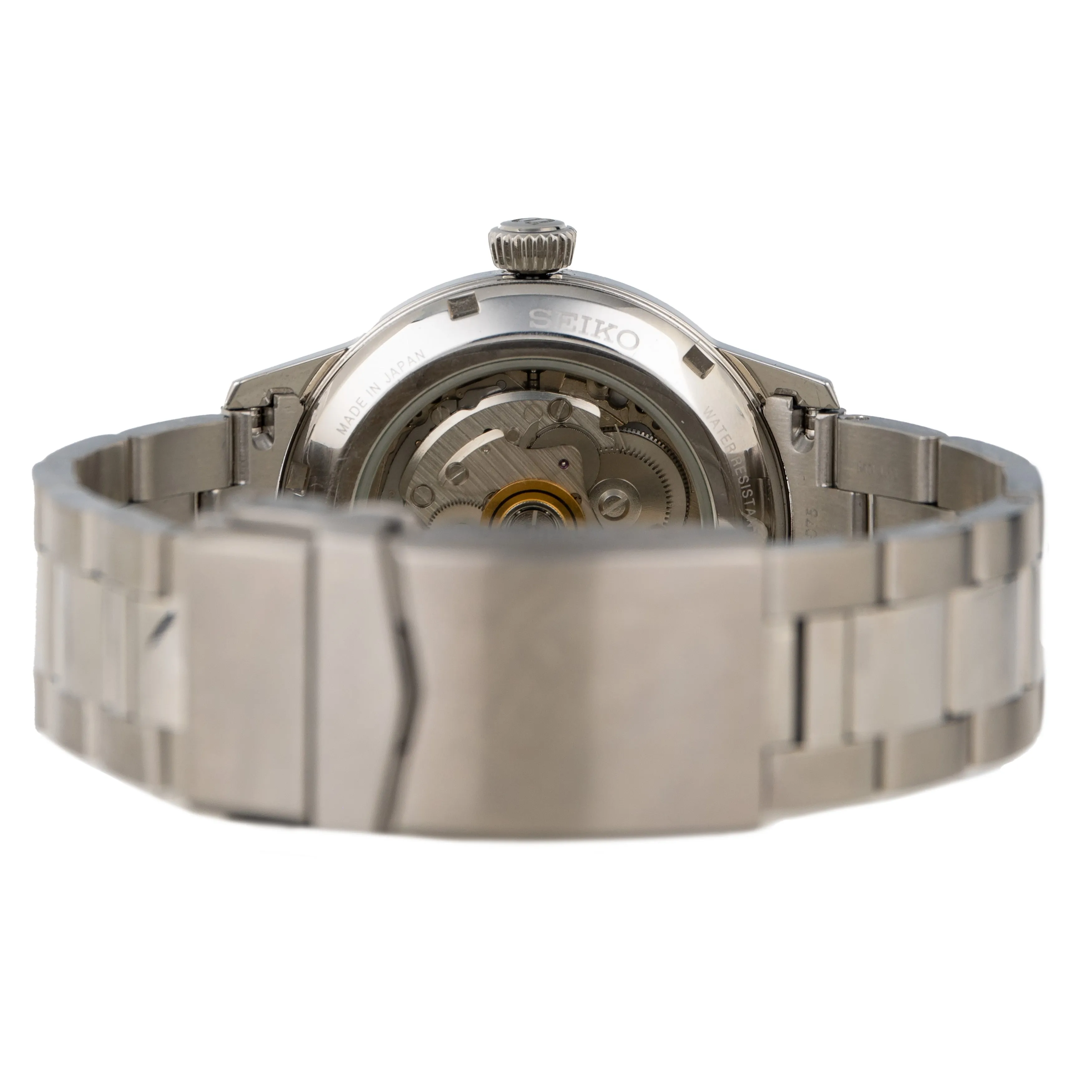 Seiko Presage Cocktail Irish Coffee Stainless Steel Brown Dial 40mm SRPE11J1 Full Set
