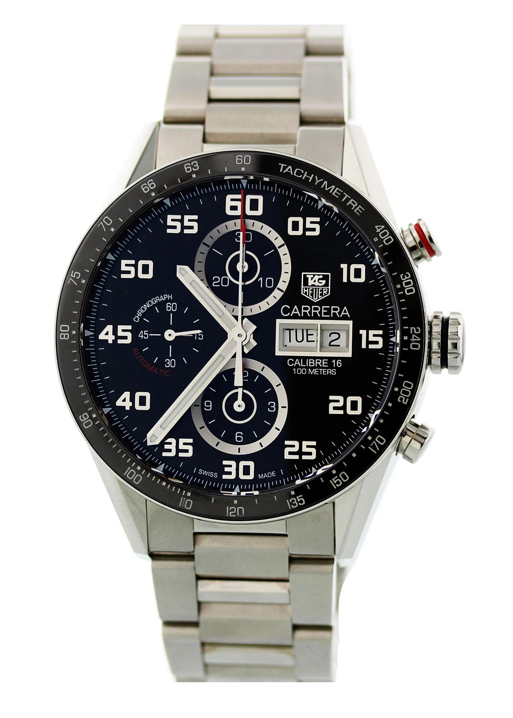 Tag Heuer Carrera Automatic Chronograph CV2A1R Box And Papers