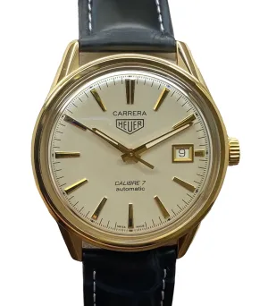 TAG Heuer Carrera Calibre 7 WAR2140 Silver Dial Automatic Men's Watch