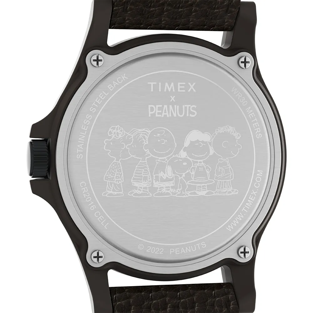 Timex Expedition® x Peanuts Beagle Scout Date 40mm Fabric Band