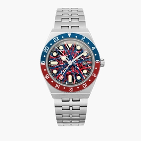 Timex Q GMT Crimson Tide