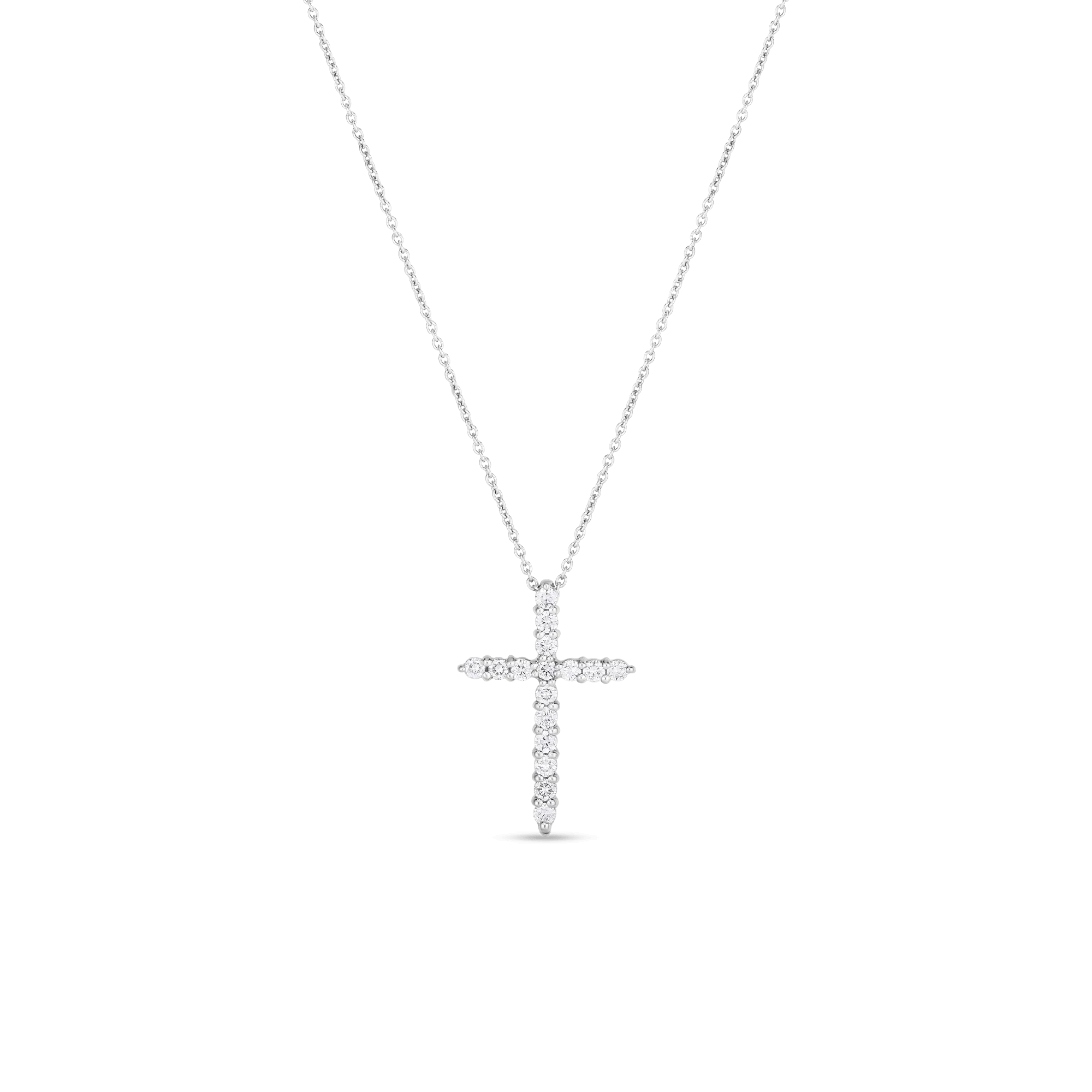 Tiny Treasures Diamond Bigger Cross Pendant