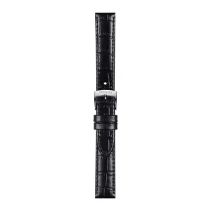 Tissot Official Black Leather Strap Lugs 15mm