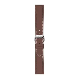 Tissot Official Brown Leather Strap Lugs 21mm