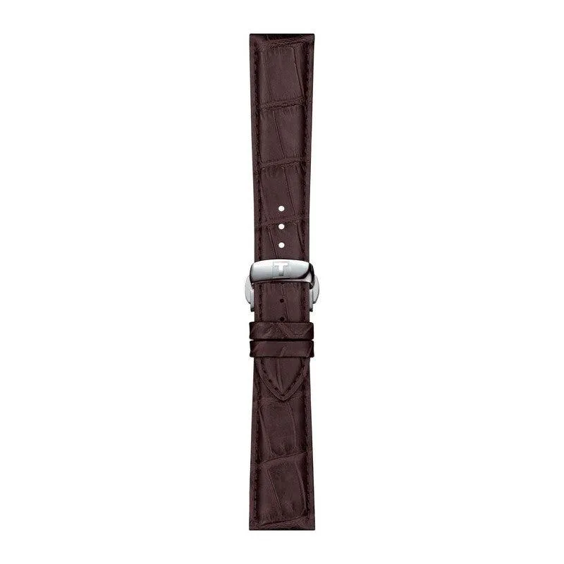Tissot Official Brown Leather Strap Lugs 21mm