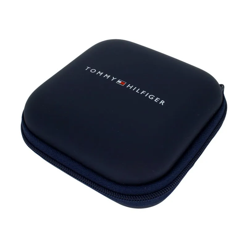 Tommy Hilfiger Navy Leather Mens Bracelet 2790264S