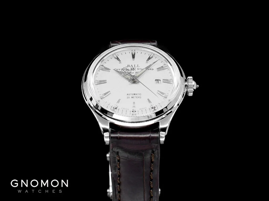 Trainmaster Eternity Silver Ladies - Leather - Ref. NL2080D-LJ-SL