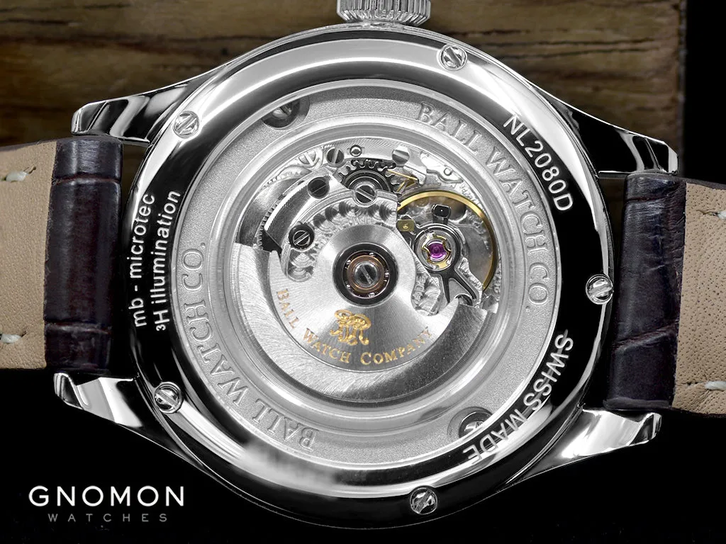Trainmaster Eternity Silver Ladies - Leather - Ref. NL2080D-LJ-SL
