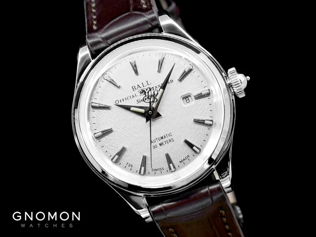 Trainmaster Eternity Silver Ladies - Leather - Ref. NL2080D-LJ-SL