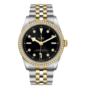 Tudor Black Bay 36 S&G Watch, 36mm Black Dial, M79653-0005