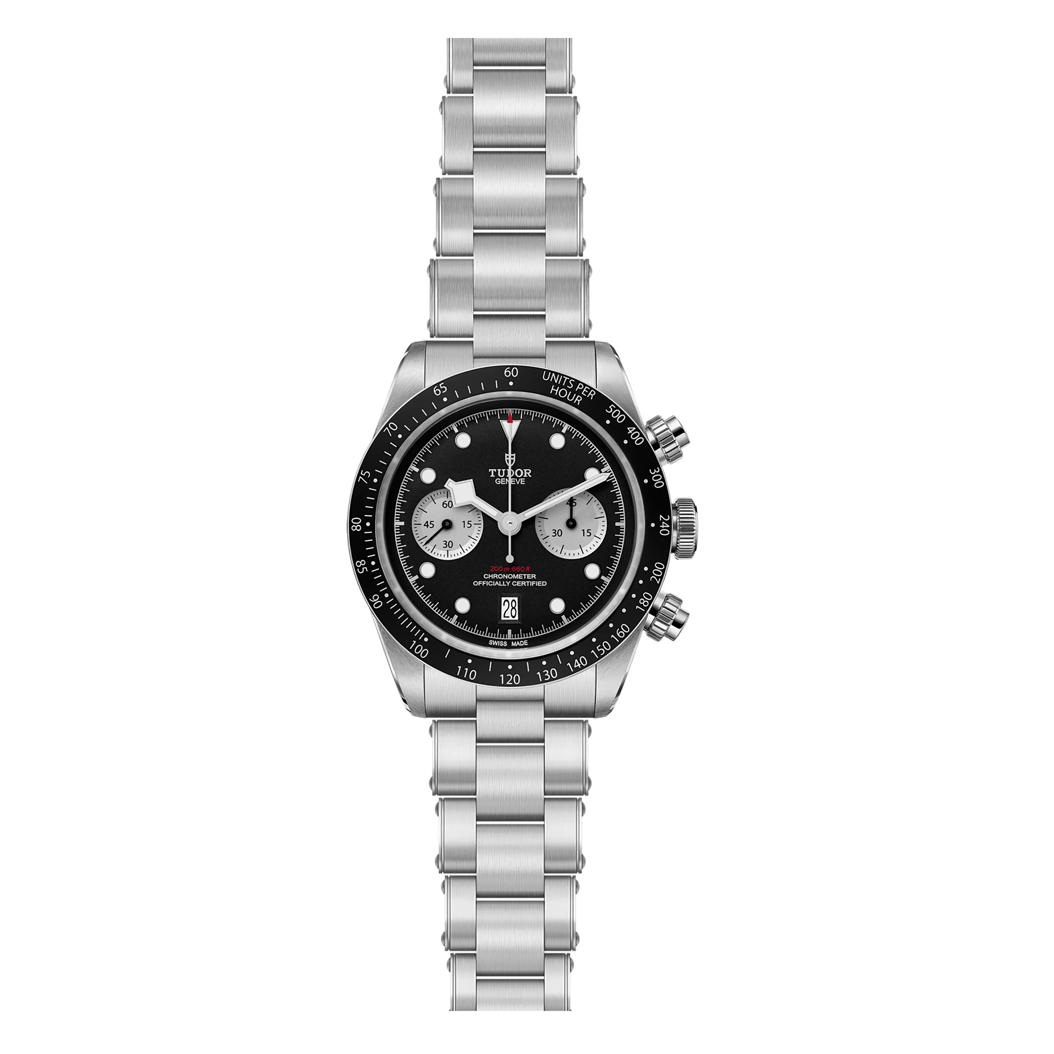 Tudor Black Bay Chrono Watch, 41mm Black Dial, m79360n-0011