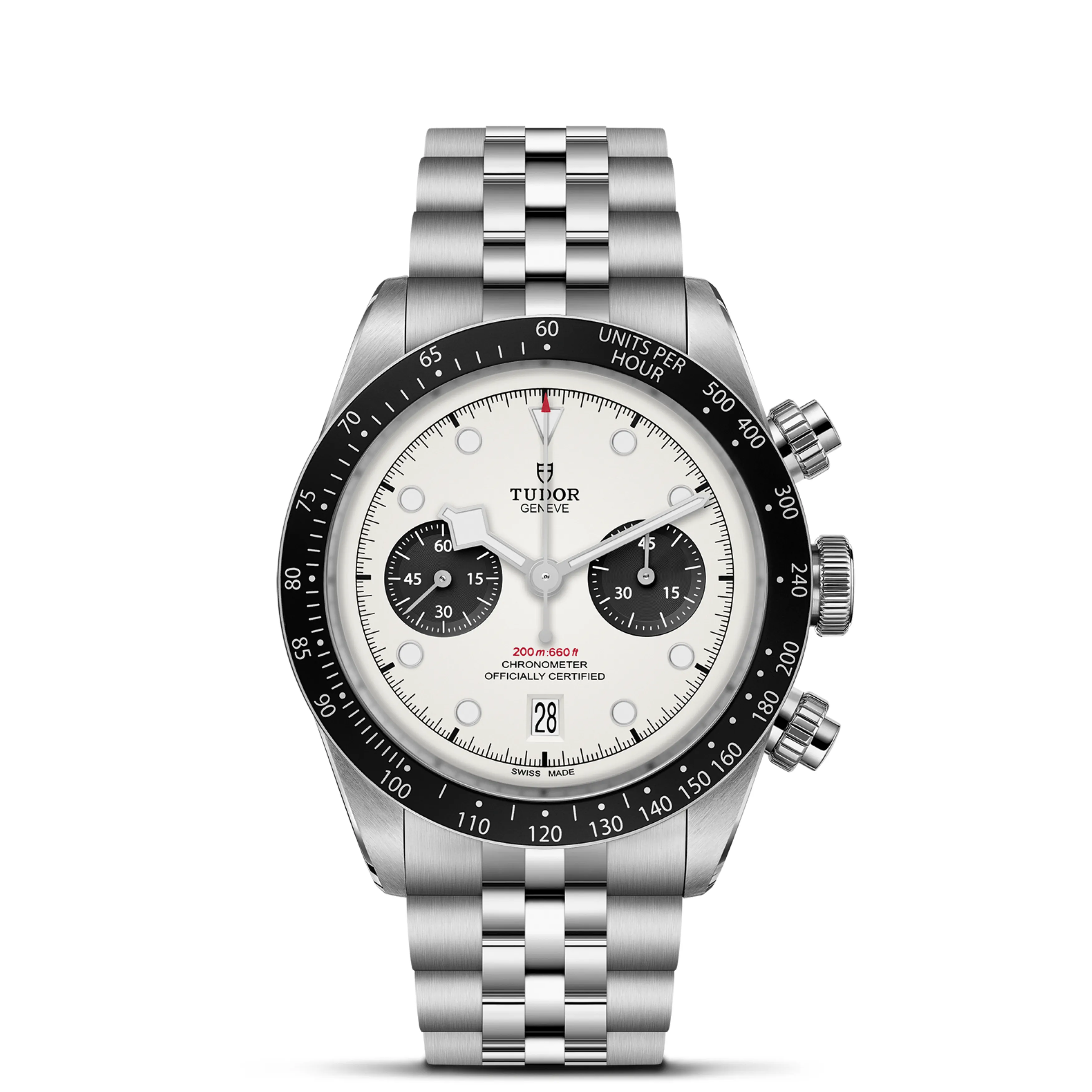 Tudor Black Bay Chrono Watch, 41mm White Dial, m79360n-0014