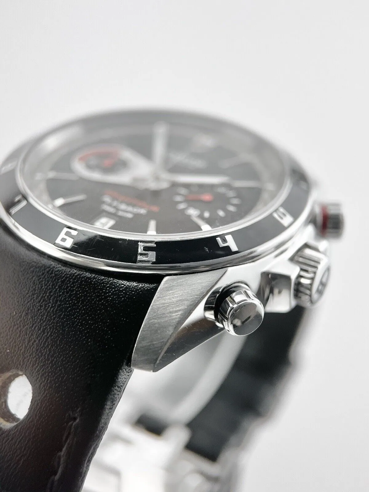 Tudor Grantour Chronograph 20550N 42mm Automatic Men’s Watch Black Dial