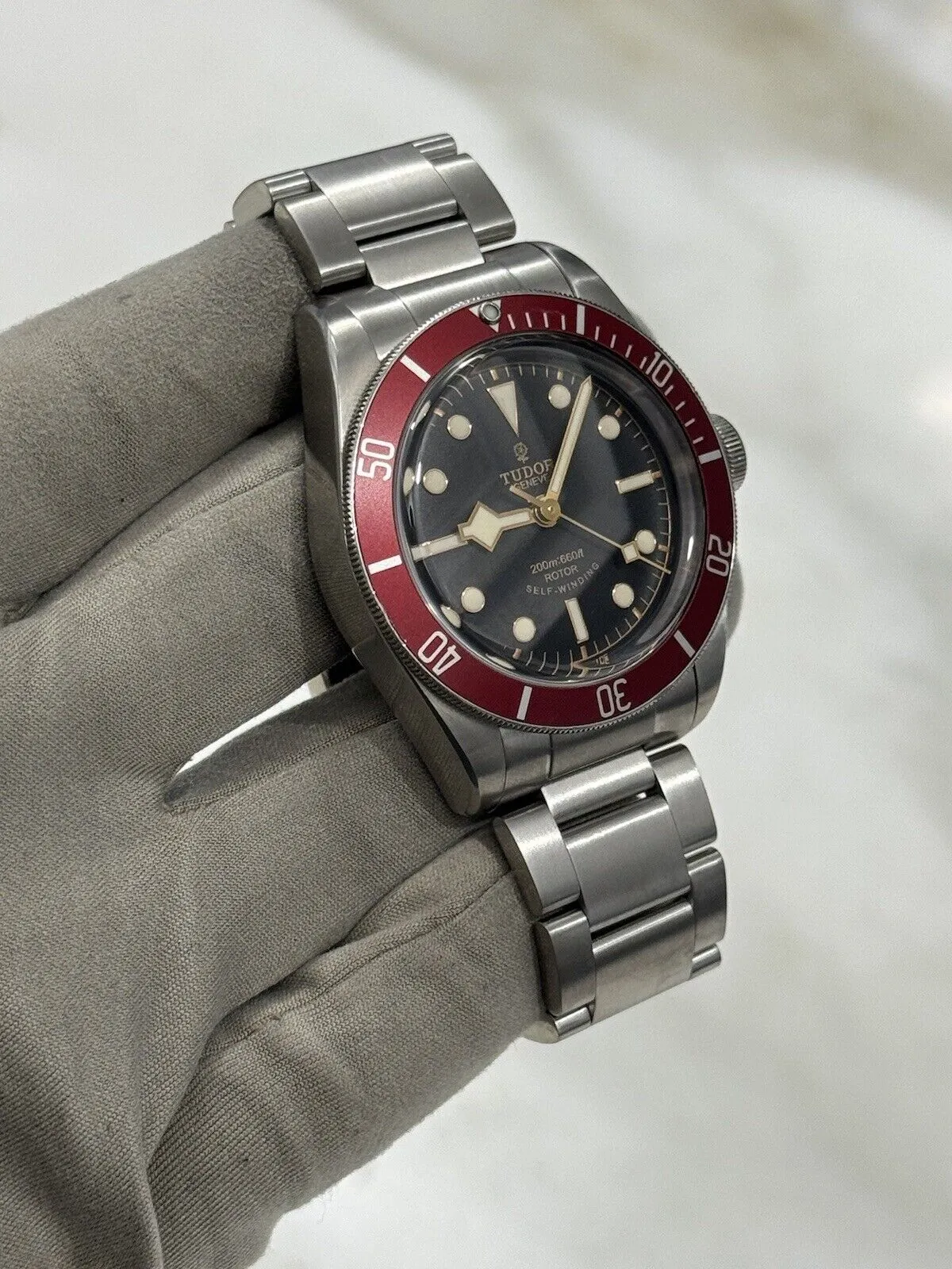 Tudor Heritage Black Bay 79220R Automatic Men's Watch Smiley Dial - Watch only