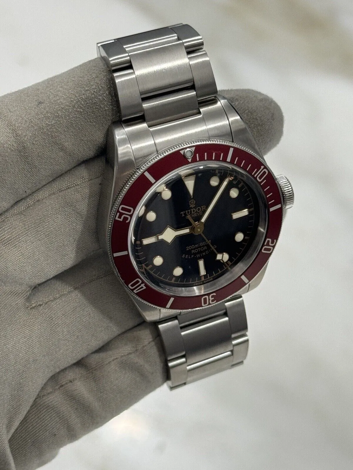 Tudor Heritage Black Bay 79220R Automatic Men's Watch Smiley Dial - Watch only
