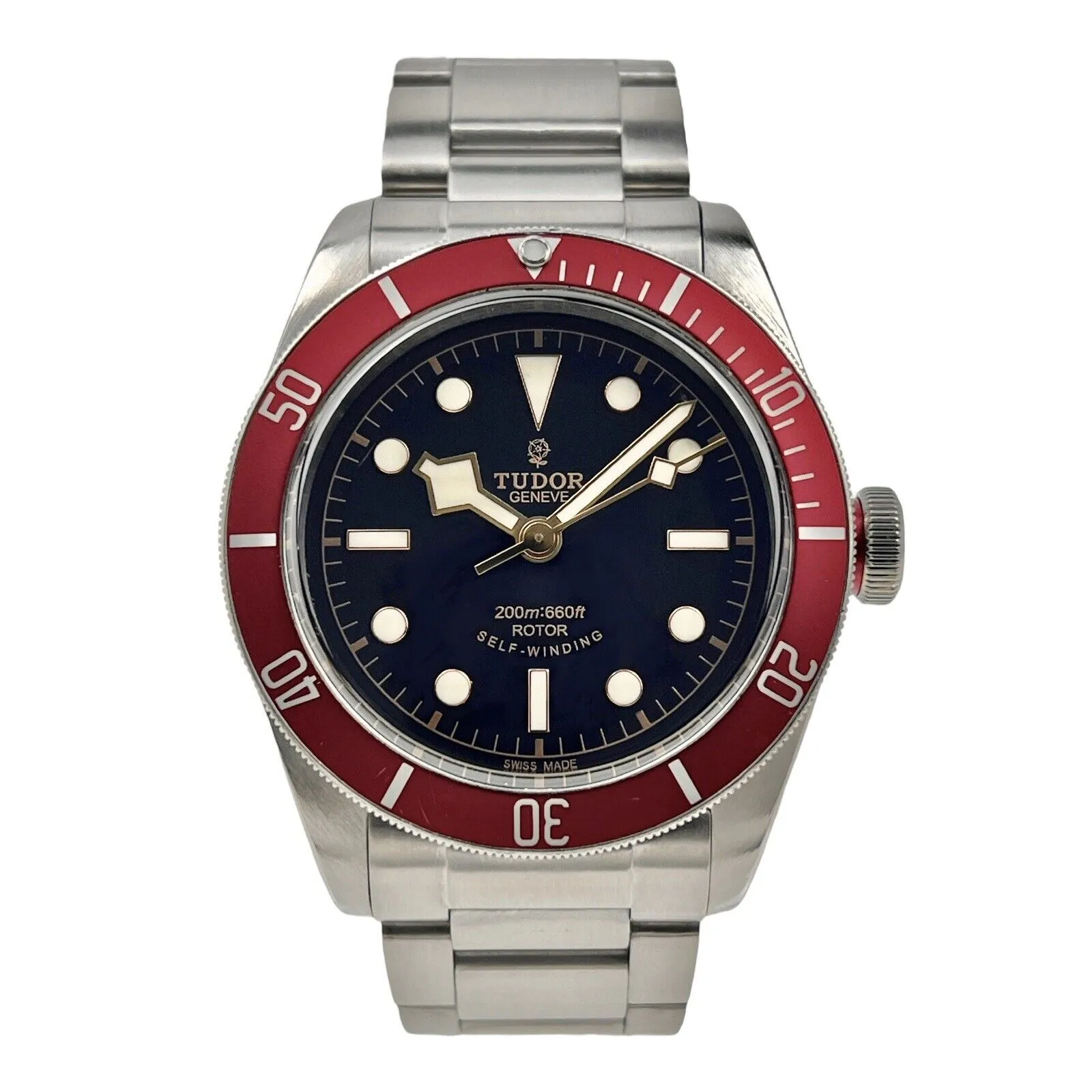 Tudor Heritage Black Bay 79220R Automatic Men's Watch Smiley Dial - Watch only