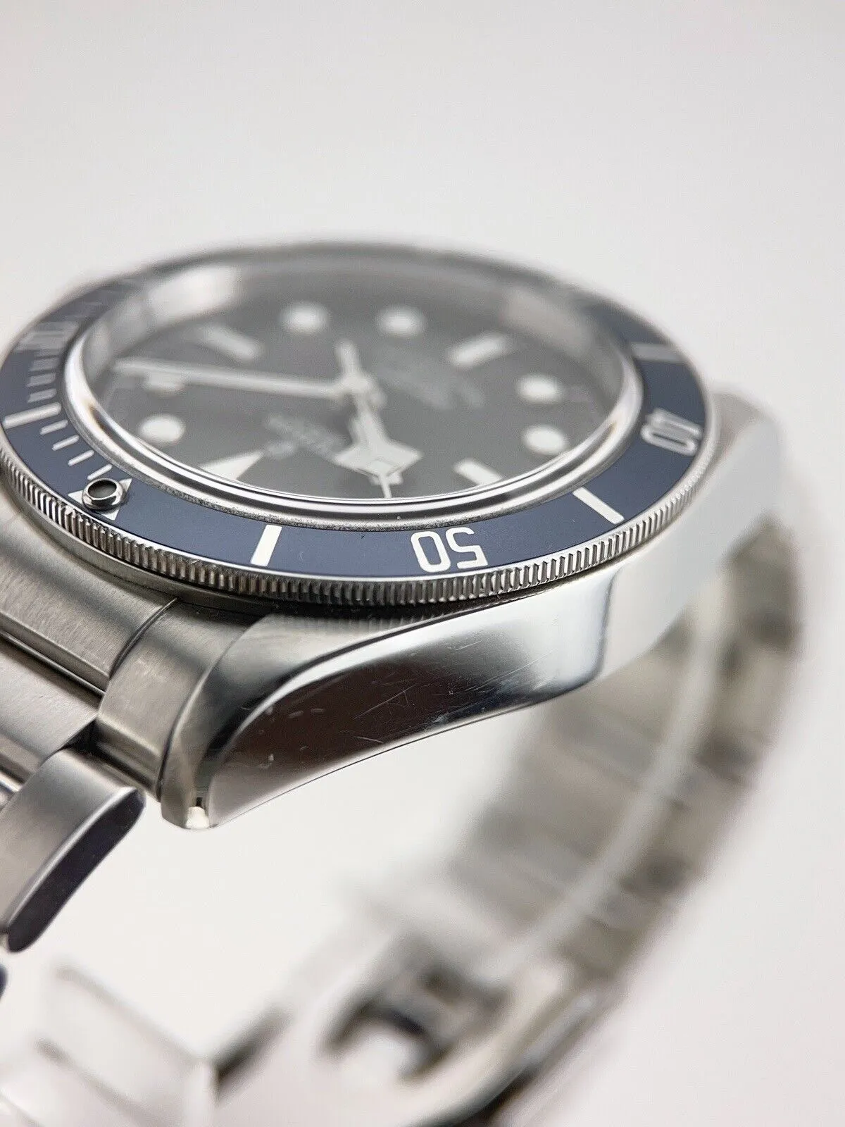 Tudor Heritage Black Bay Blue Steel Blue 41mm Automatic Men’s Watch 79220B