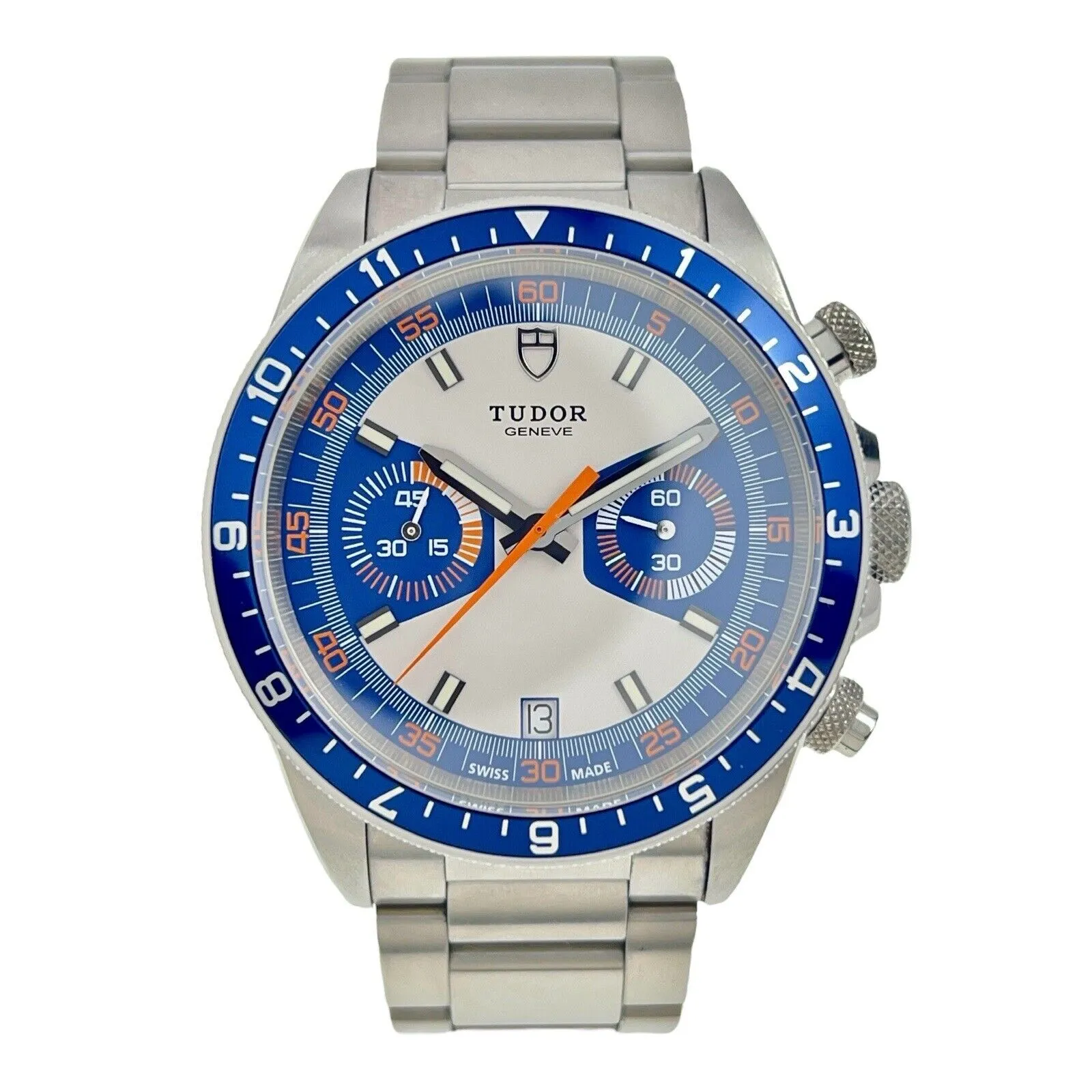Tudor Heritage Chronograph Blue Steel 42mm Automatic Men’s Watch 70330B
