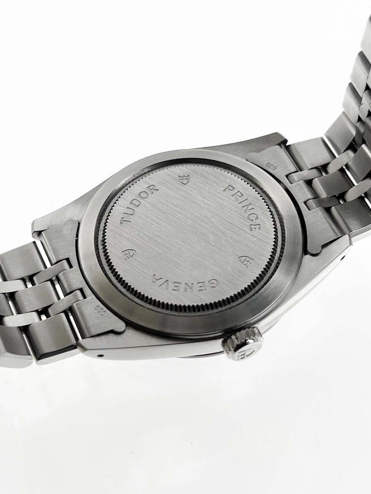 Tudor Prince Date Day 76200 Black Dial Automatic Stainless Steel Men's Watch
