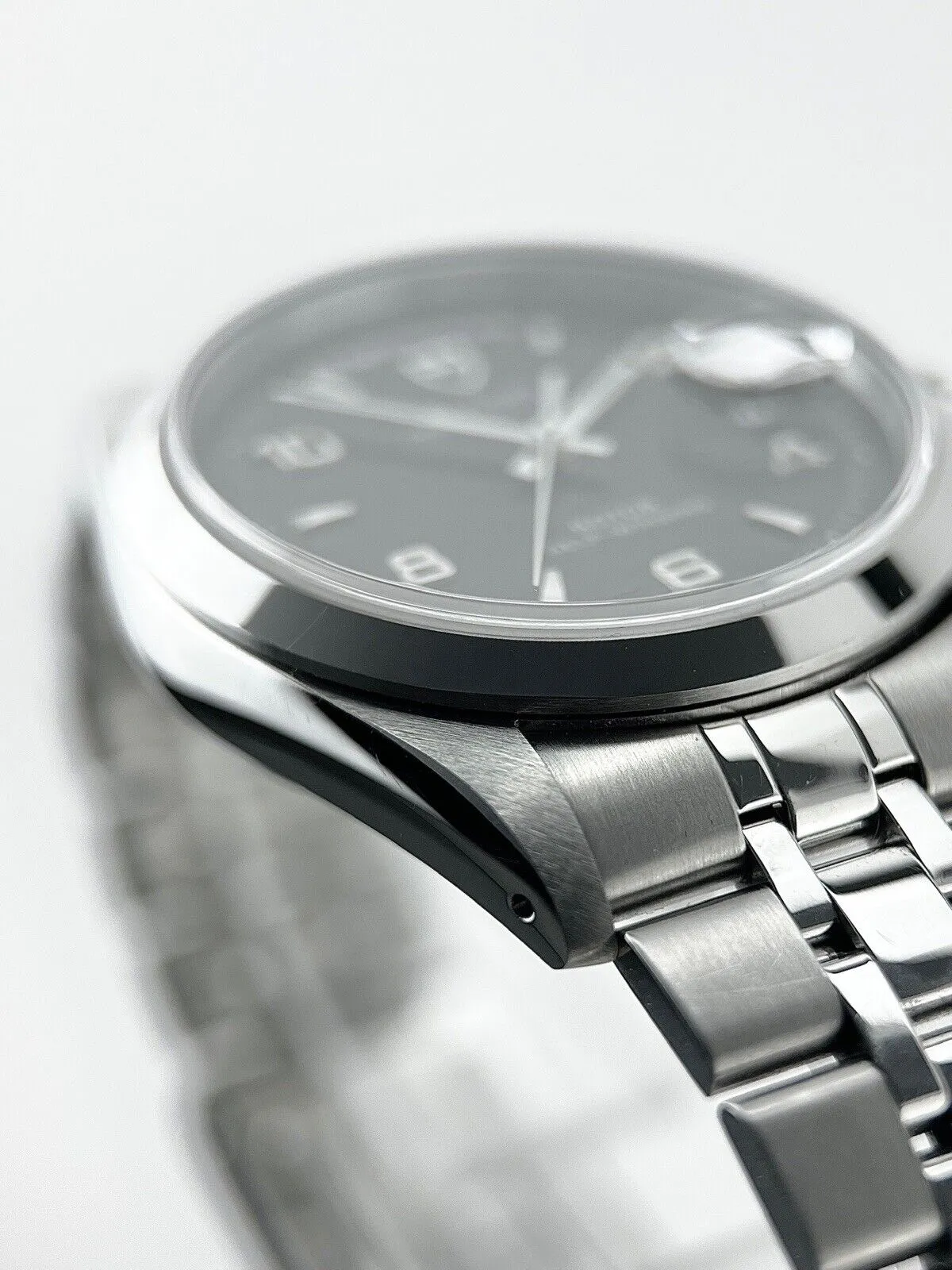 Tudor Prince Date Day 76200 Black Dial Automatic Stainless Steel Men's Watch