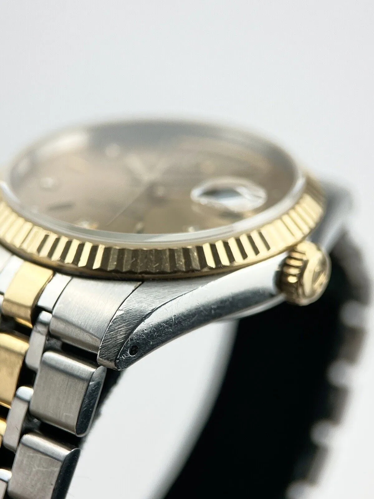 TUDOR Prince Date Day 76213 Champagne Dial Men's Two Tone Automatic Watch
