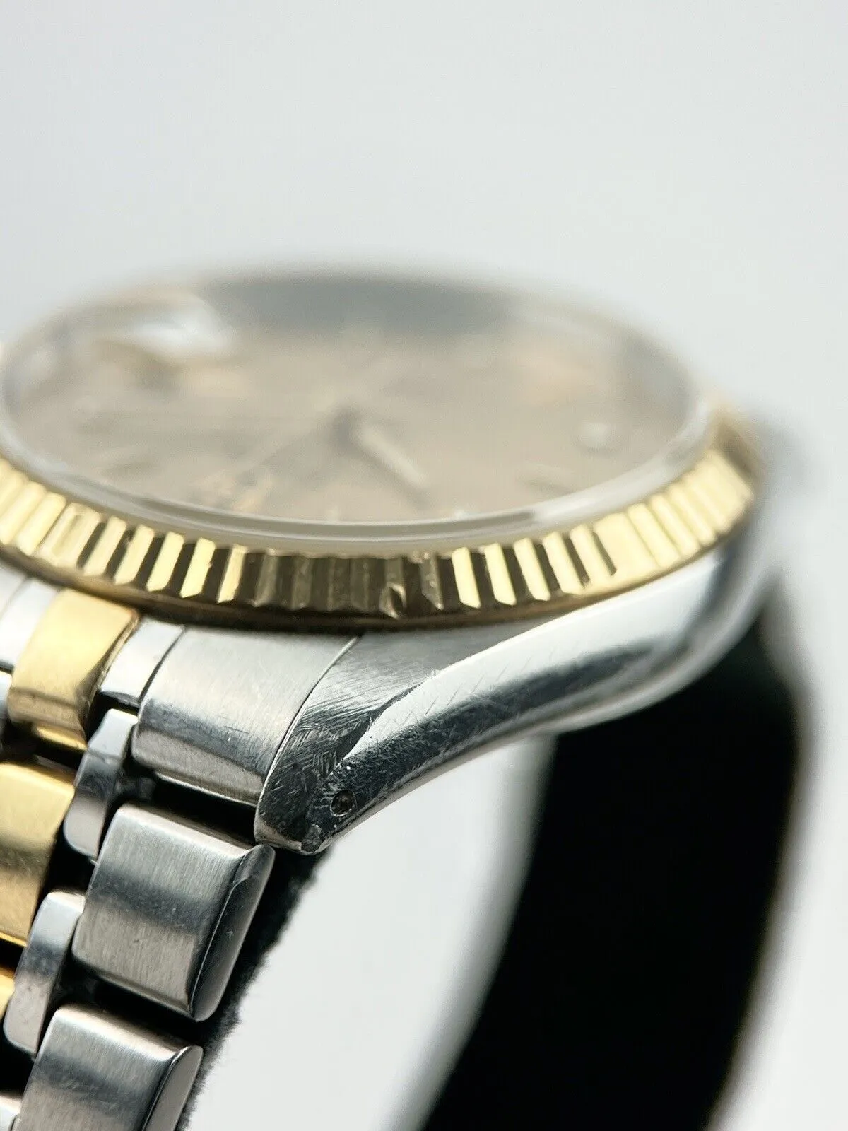 TUDOR Prince Date Day 76213 Champagne Dial Men's Two Tone Automatic Watch