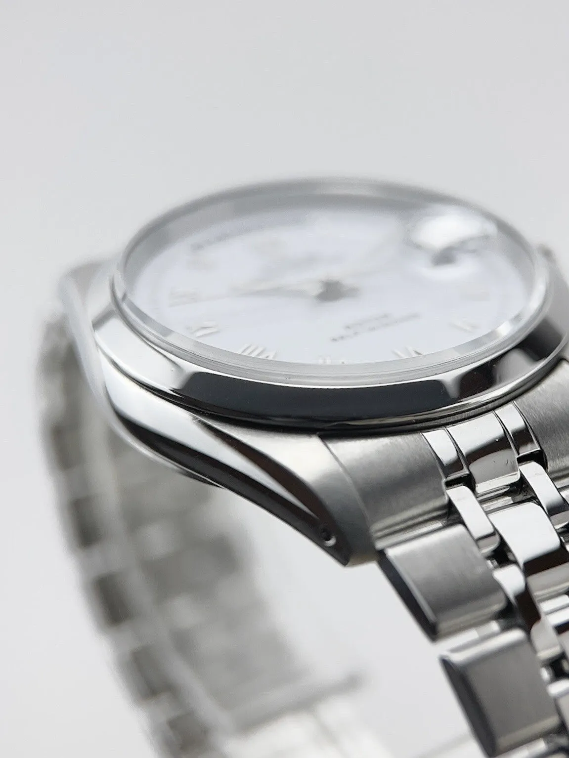 Tudor Prince Date Day Stainless Steel Roman 36mm Automatic Men’s Watch 76200