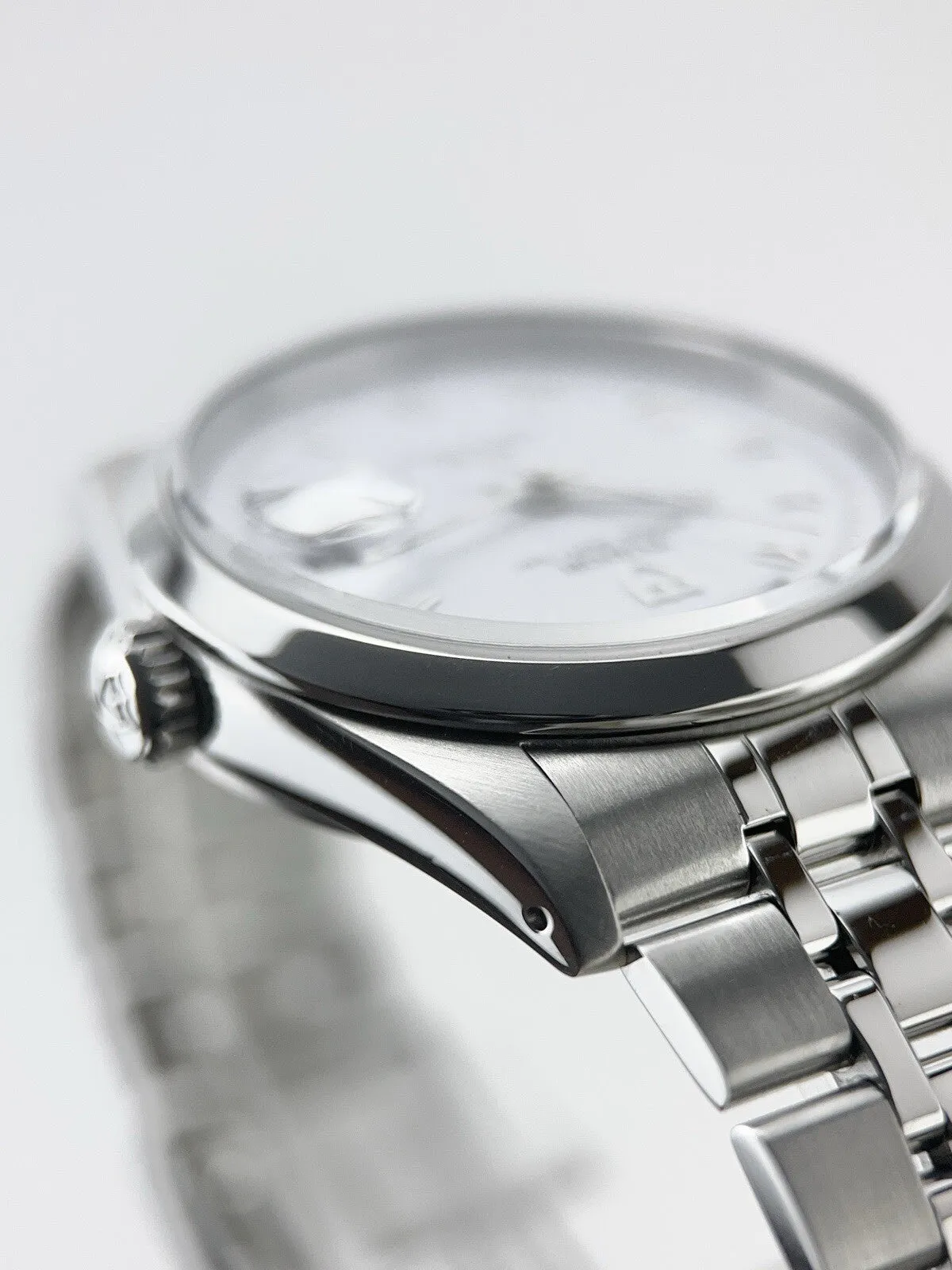 Tudor Prince Date Day Stainless Steel Roman 36mm Automatic Men’s Watch 76200
