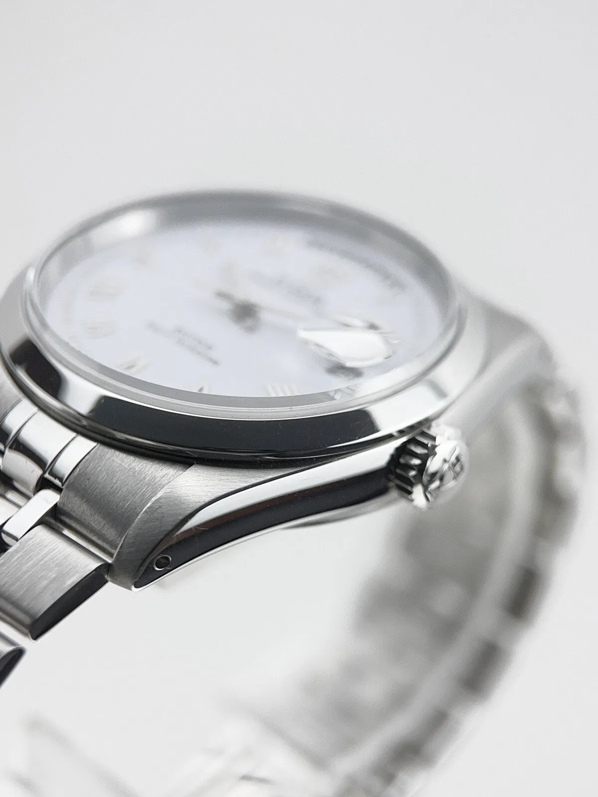 Tudor Prince Date Day Stainless Steel Roman 36mm Automatic Men’s Watch 76200