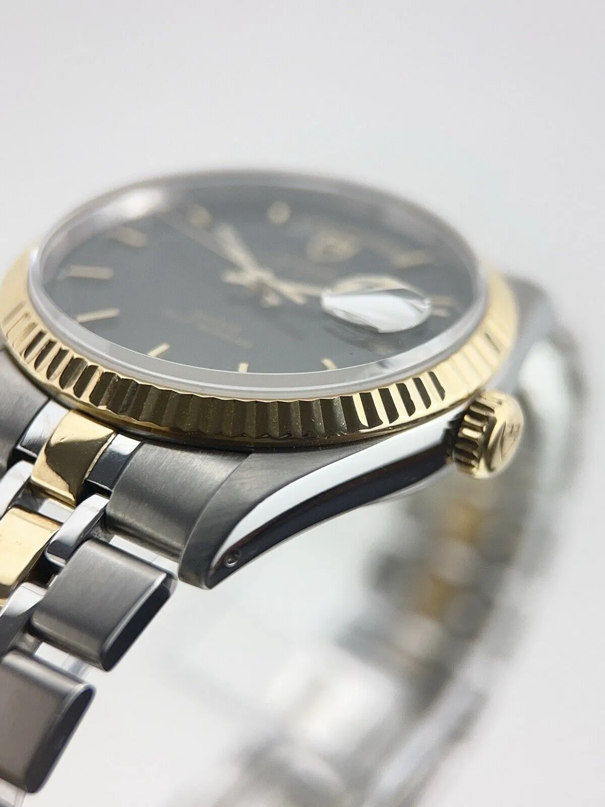Tudor Prince Date Day Two Tone 36mm Black Dial Automatic Men’s Watch 76213