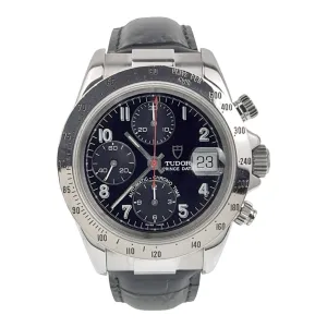 Tudor Prince Date Stainless Steel Black Dial 40mm Automatic Men’s Watch 79280P