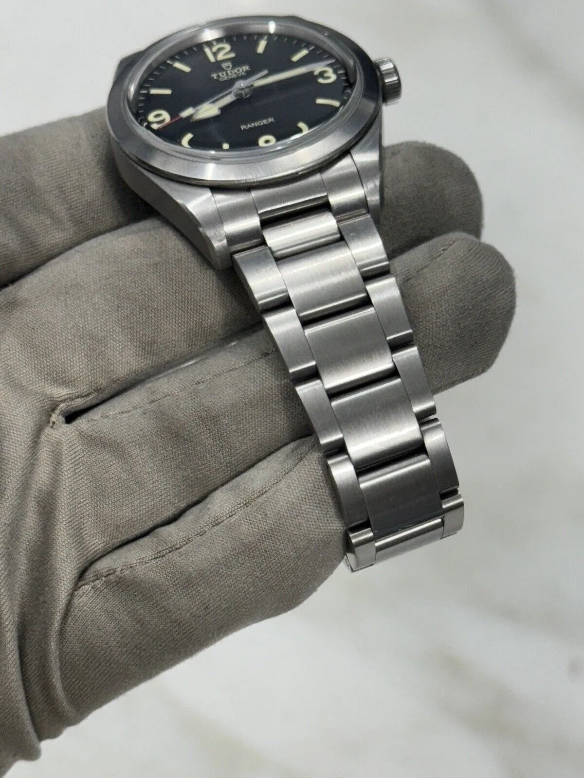 Tudor Ranger 39mm Stainless Steel 79950 Black Dial Automatic Mens Watch