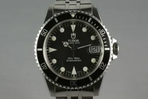 Tudor Submariner  75190 Rolex Crown Club